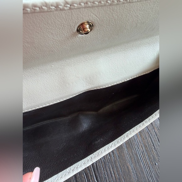 Gucci GG Guccisima Ivory Cream/White Monogram Leather Long Wallet - Picture 6 of 10